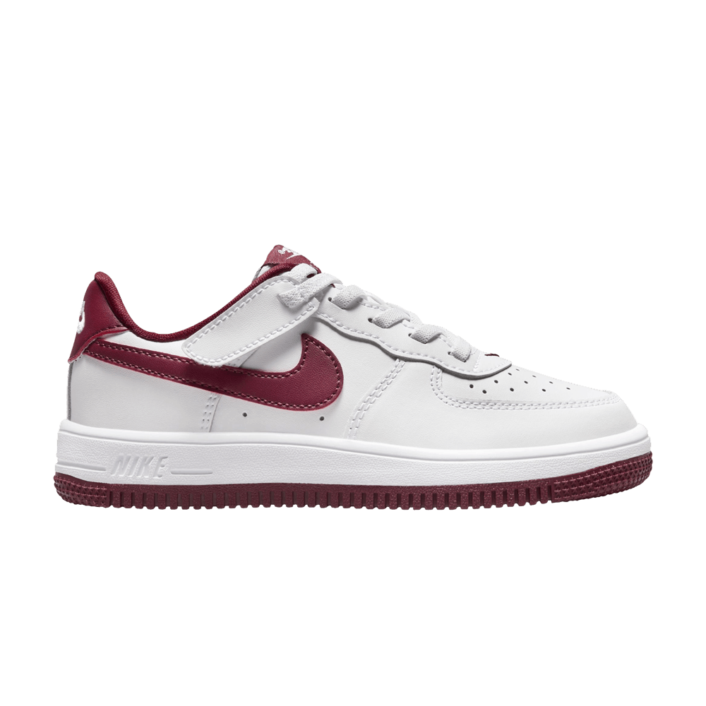 Force 1 Low EasyOn PS 'White Team Red'