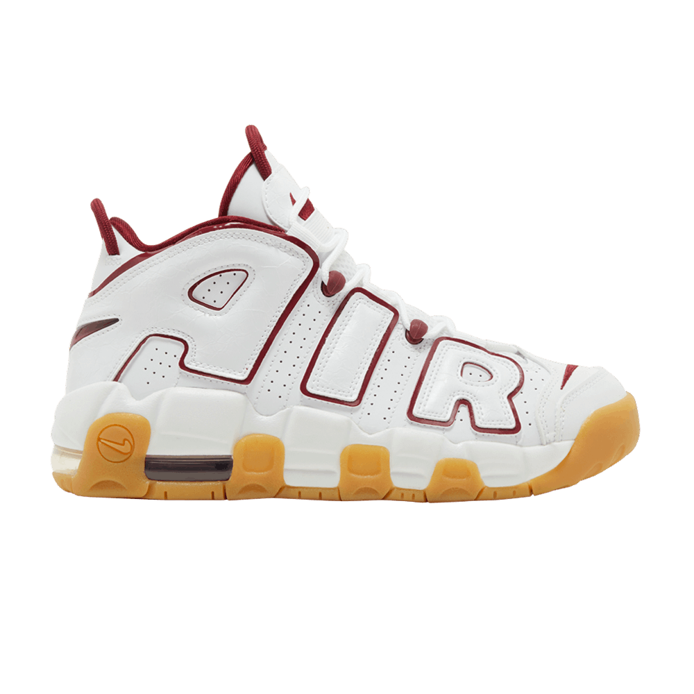 Air More Uptempo GS 'White Team Red Gum'
