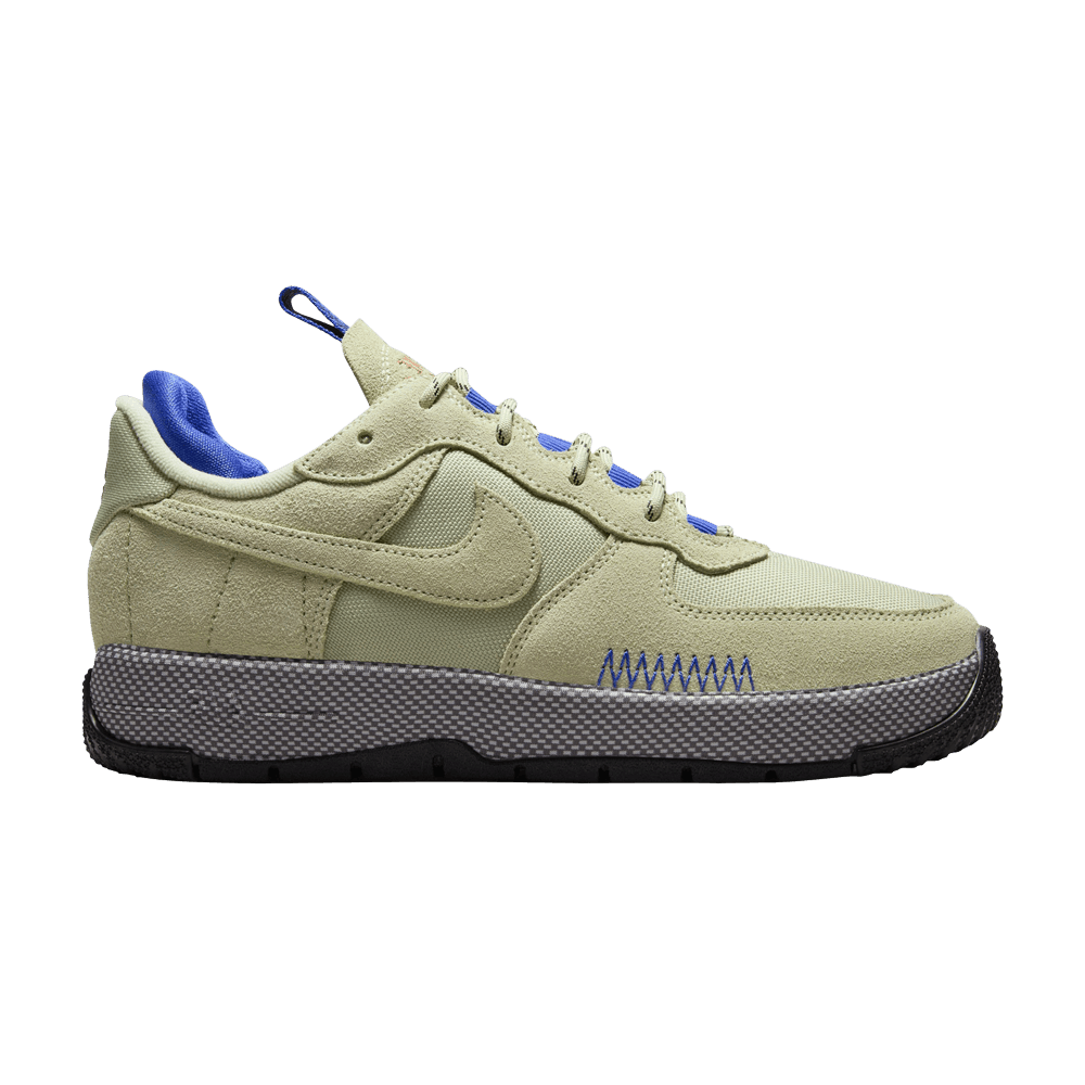 Women's Air Force 1 Wild 'Olive Aura Aquarius Blue'