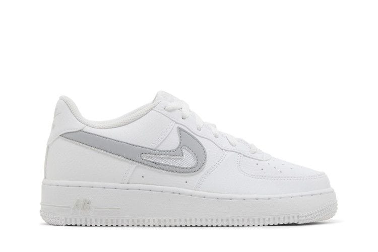 Air Force 1 GS 'Cut Out Swoosh - White Photon Dust'