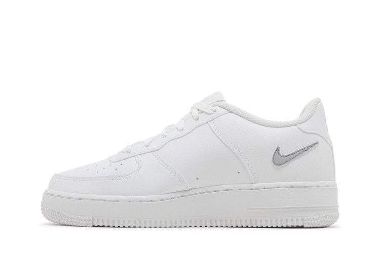 Air Force 1 GS 'Cut Out Swoosh - White Photon Dust'