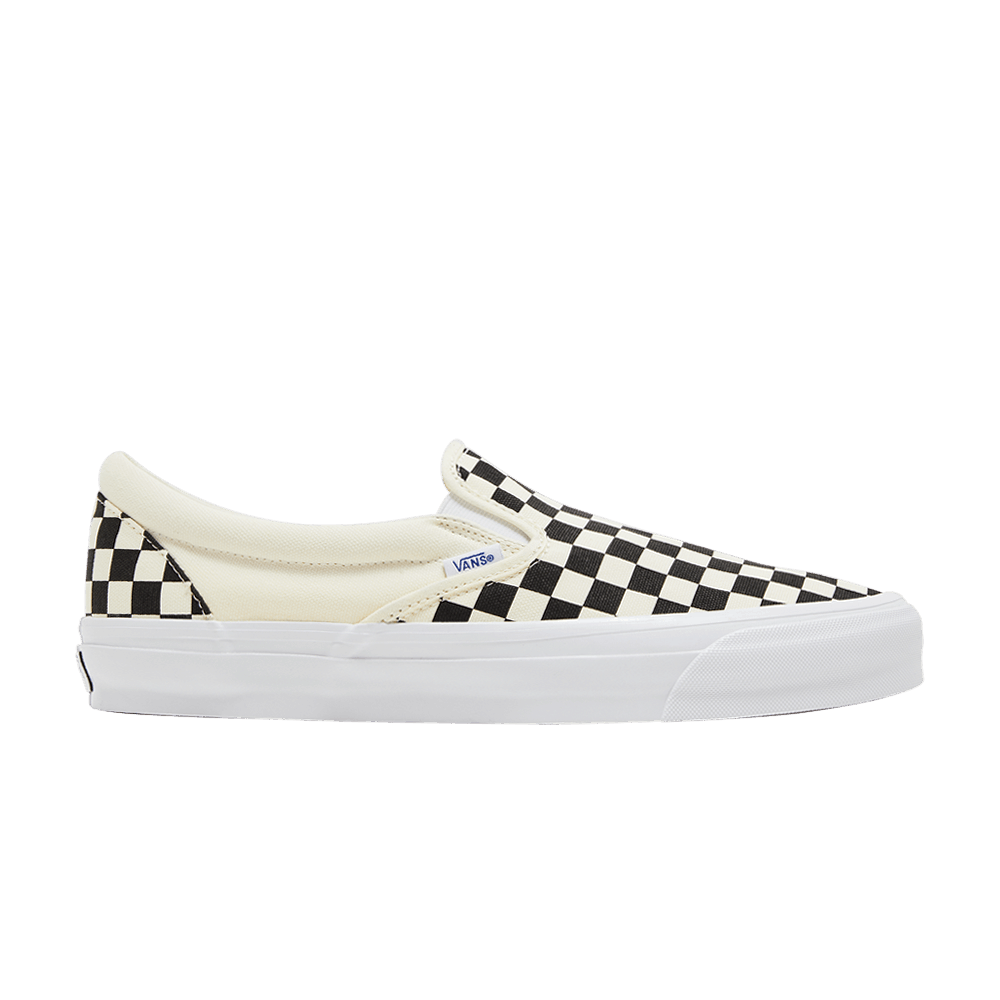 Men's Slip-On Reissue 98 LX 'Checkerboard - Black'
