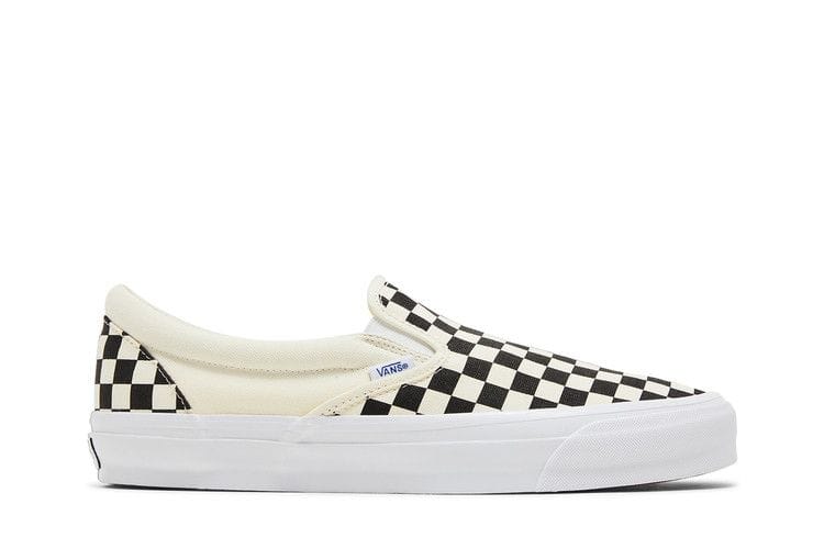 Men's Slip-On Reissue 98 LX 'Checkerboard - Black'
