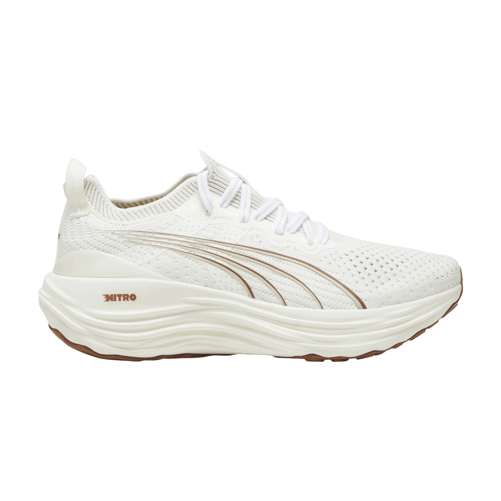 Women's ForeverRun Nitro Knit 'Warm White Teak'
