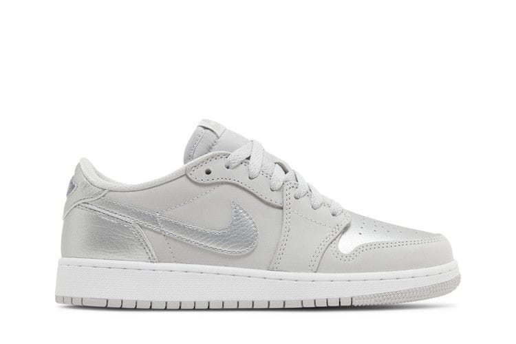 Air Jordan 1 Retro Low OG GS 'Metallic Silver'