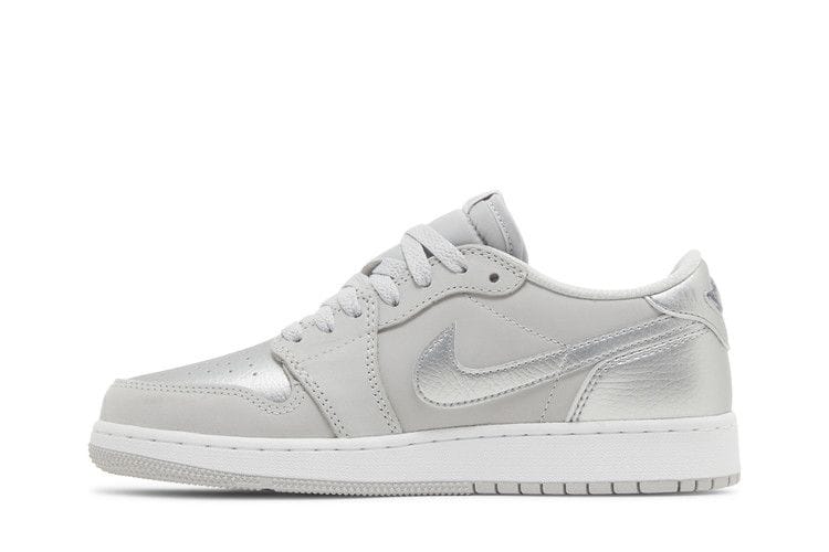 Air Jordan 1 Retro Low OG GS 'Metallic Silver'