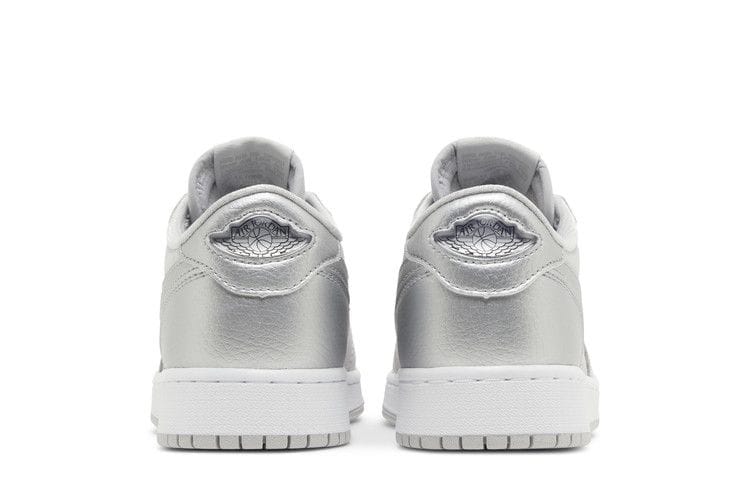 Air Jordan 1 Retro Low OG GS 'Metallic Silver'