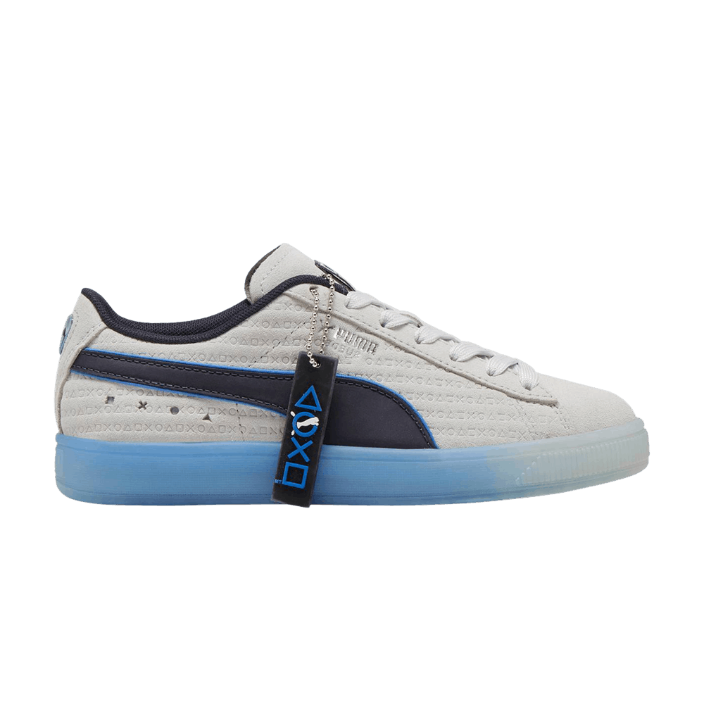 PlayStation x Suede Big Kid 'Glacial Grey'