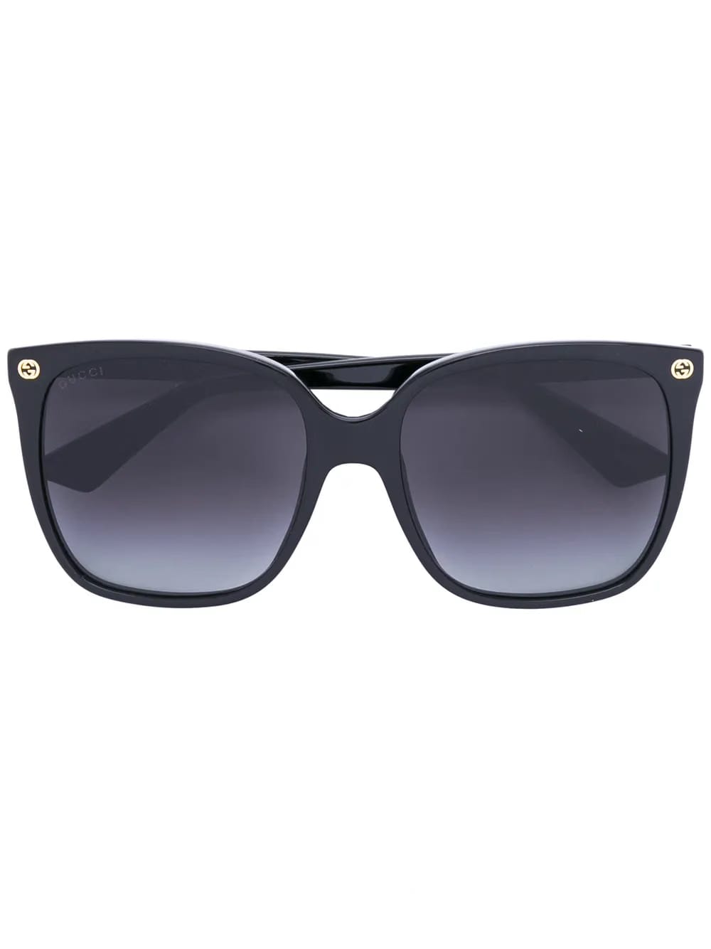 oversize gradient square sunglasses
