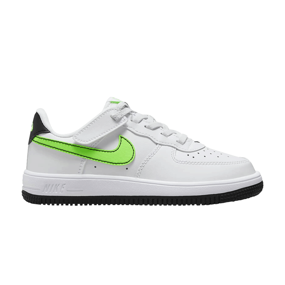 Force 1 Low EasyOn PS 'White Green Strike'