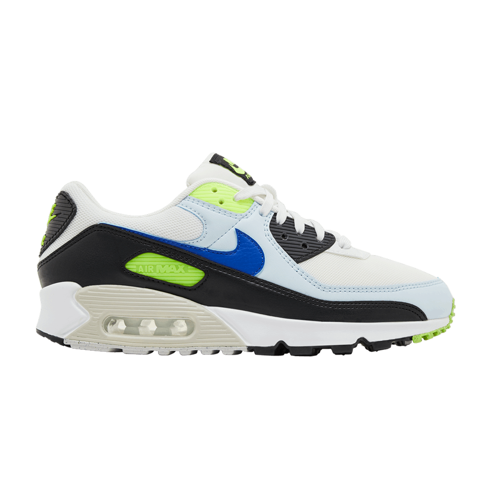 Women's Air Max 90 'White Blue Tint Volt'