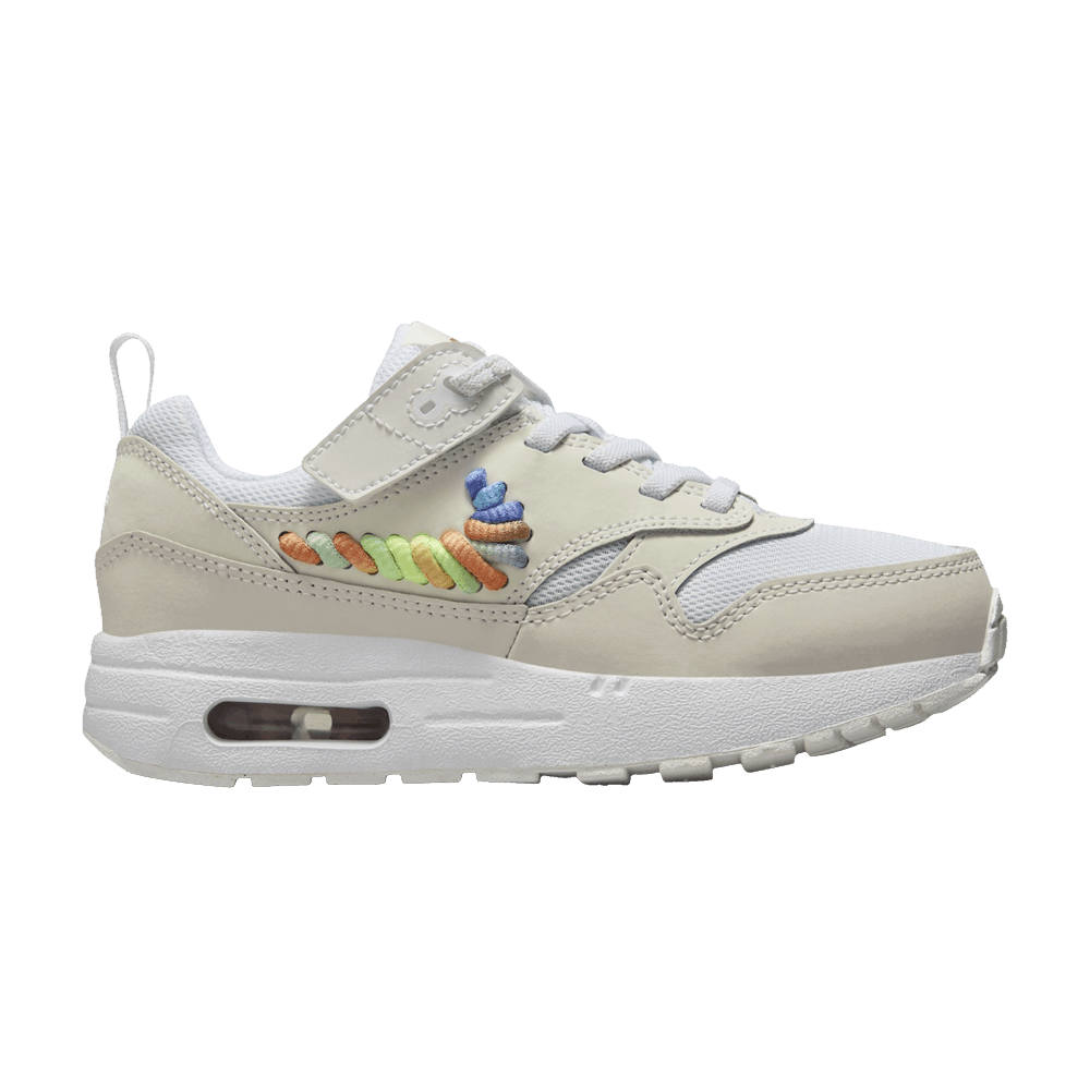 Air Max 1 SE EasyOn PS 'Rainbow Lace Swoosh'