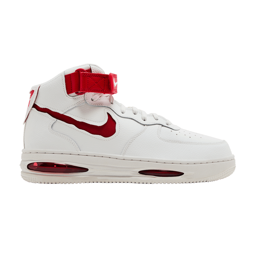 Men's Air Force 1 Mid Evo 'Summit White University Red'