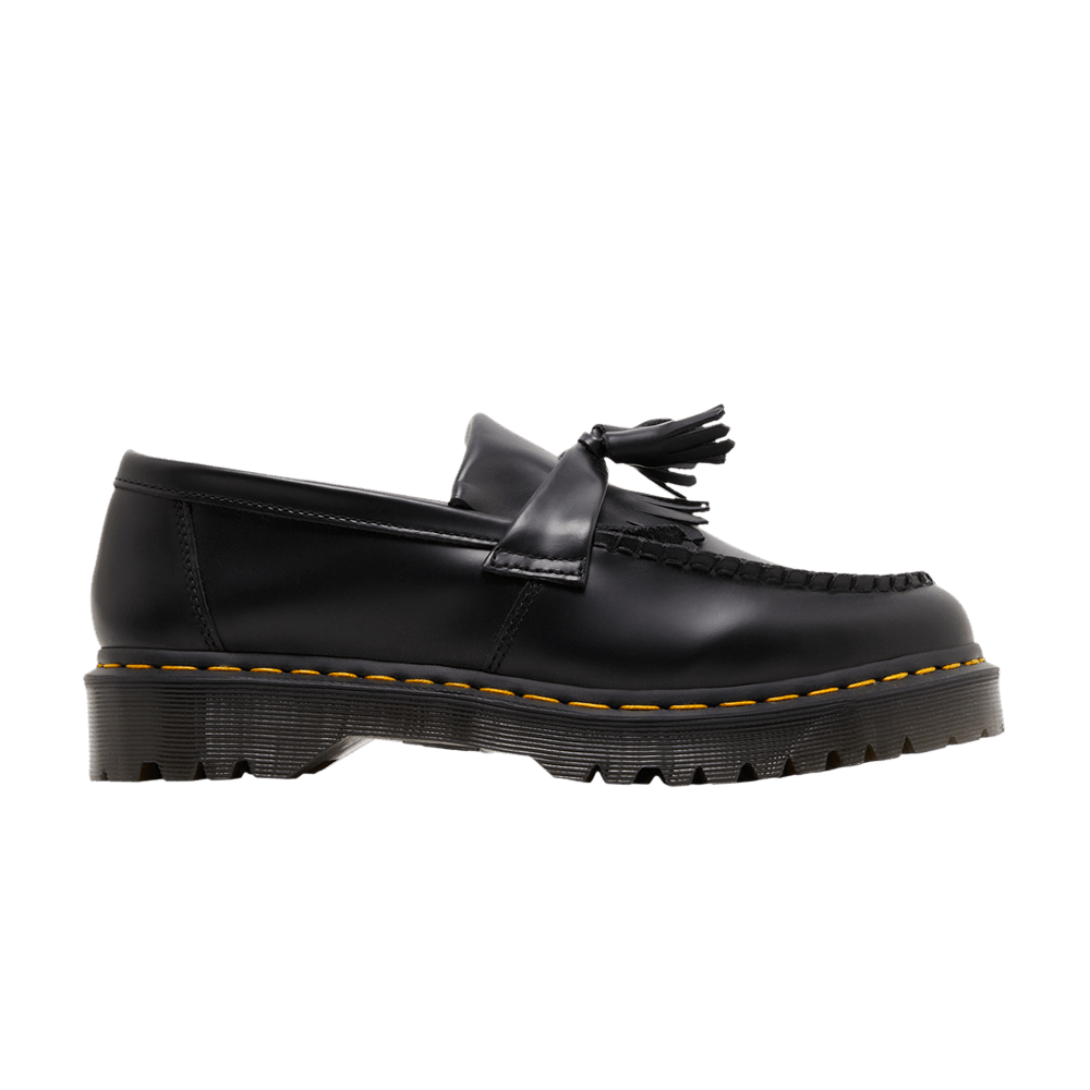 Men's Adrian Bex Smooth Leather Tassel Loafer 'Black'