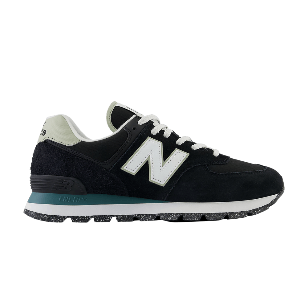 Men's 574 Rugged 'Black Teal'