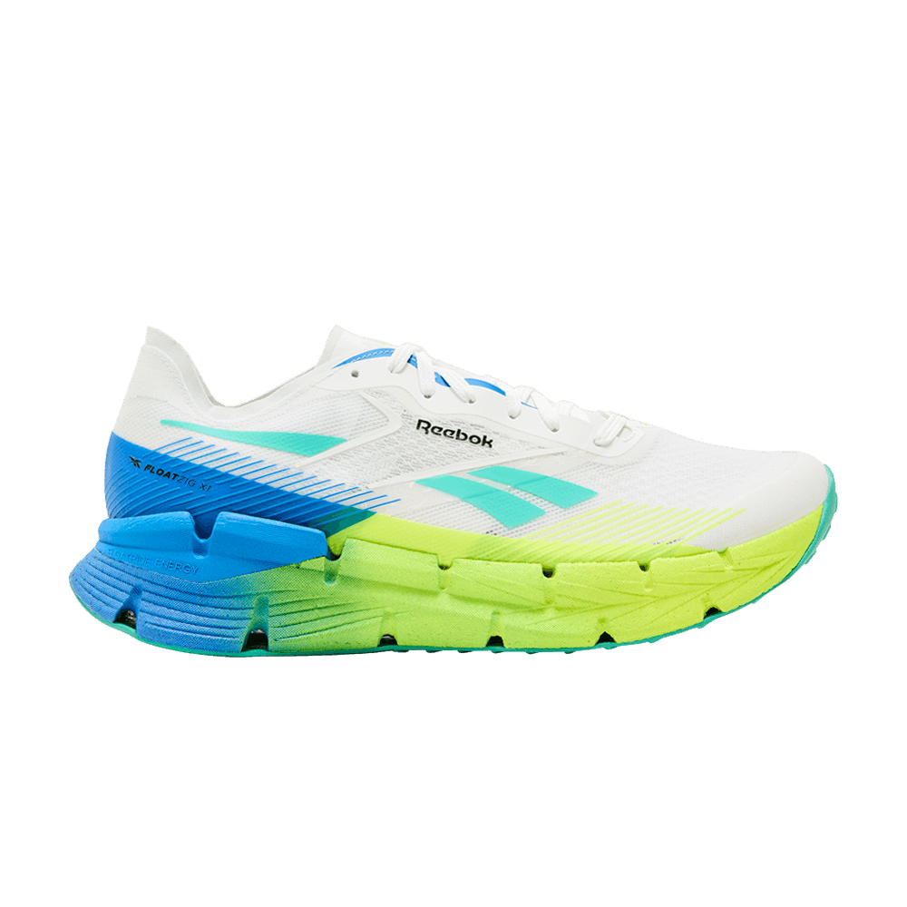 Men's FloatZig X1 'White Digital Lime Blue'