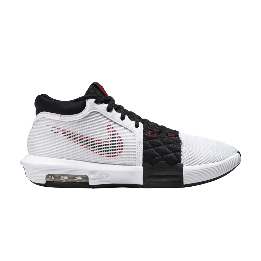 Men's LeBron Witness 8 'White University Red Black'