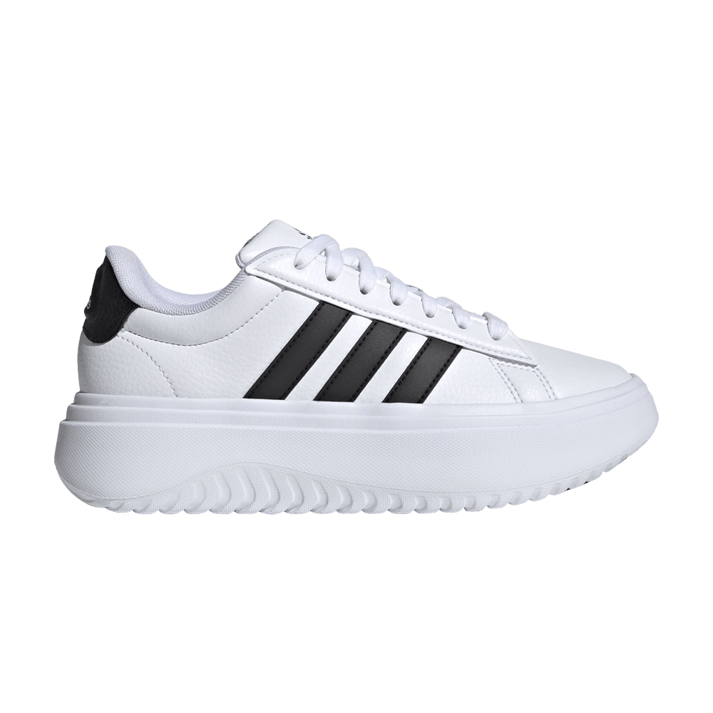 Women's Grand Court Platform 'White Black'