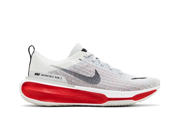 Men's ZoomX Invincible Run Flyknit 3 'Cement Grey Fire Red'