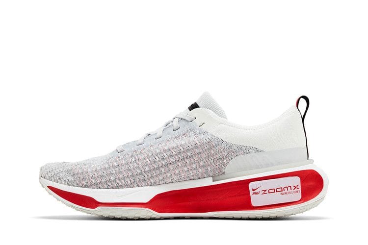 Men's ZoomX Invincible Run Flyknit 3 'Cement Grey Fire Red'
