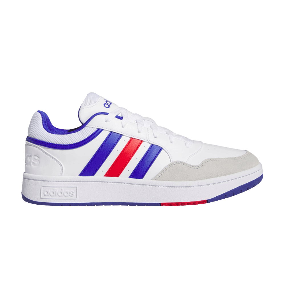 Men's Hoops 3.0 Low 'White Blue Scarlet'