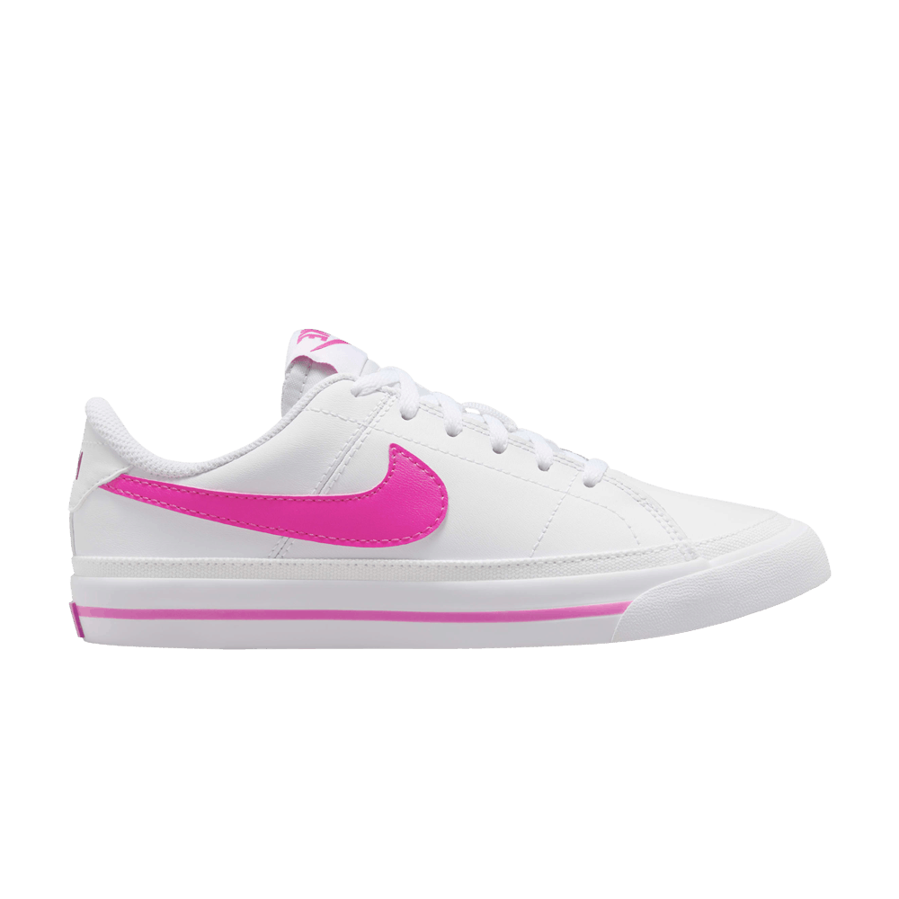 Court Legacy GS 'White Laser Fuchsia'
