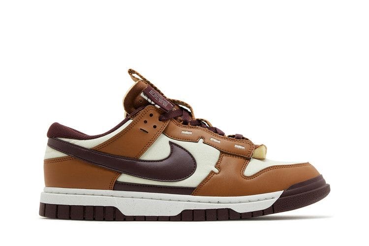 Men's Dunk Low Jumbo 'Light British Tan Burgundy Crush'