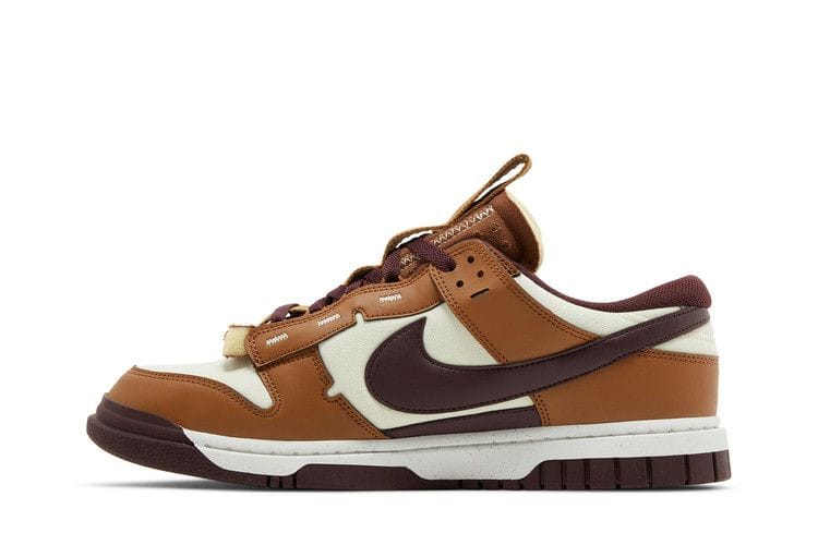 Men's Dunk Low Jumbo 'Light British Tan Burgundy Crush'