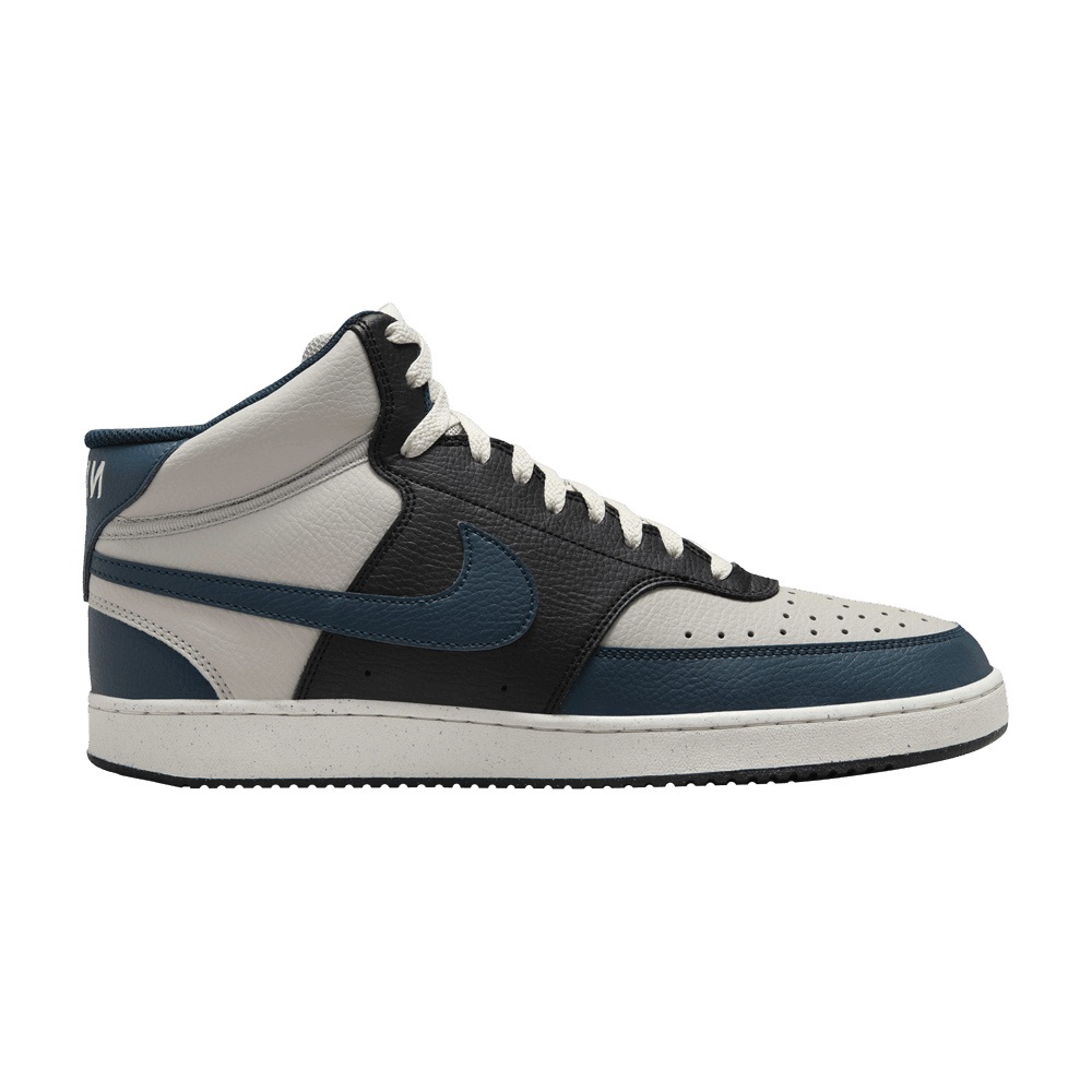 Men's Court Vision Mid Next Nature 'Light Iron Ore Armory Navy'