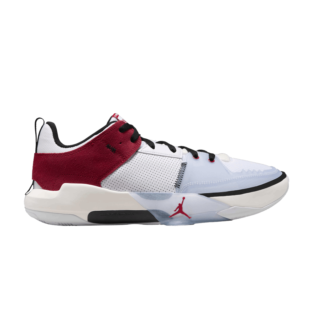 Men's Air Jordan One Take 5 'White Black Gym Red'