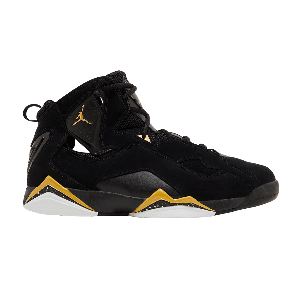 Men's Air Jordan True Flight 'Black Metallic Gold Speckled'