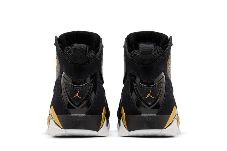 Men's Air Jordan True Flight 'Black Metallic Gold Speckled'