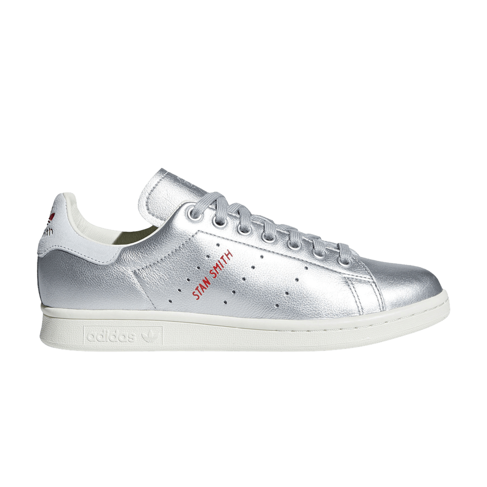 Women's Stan Smith 'Silver Metallic Red'