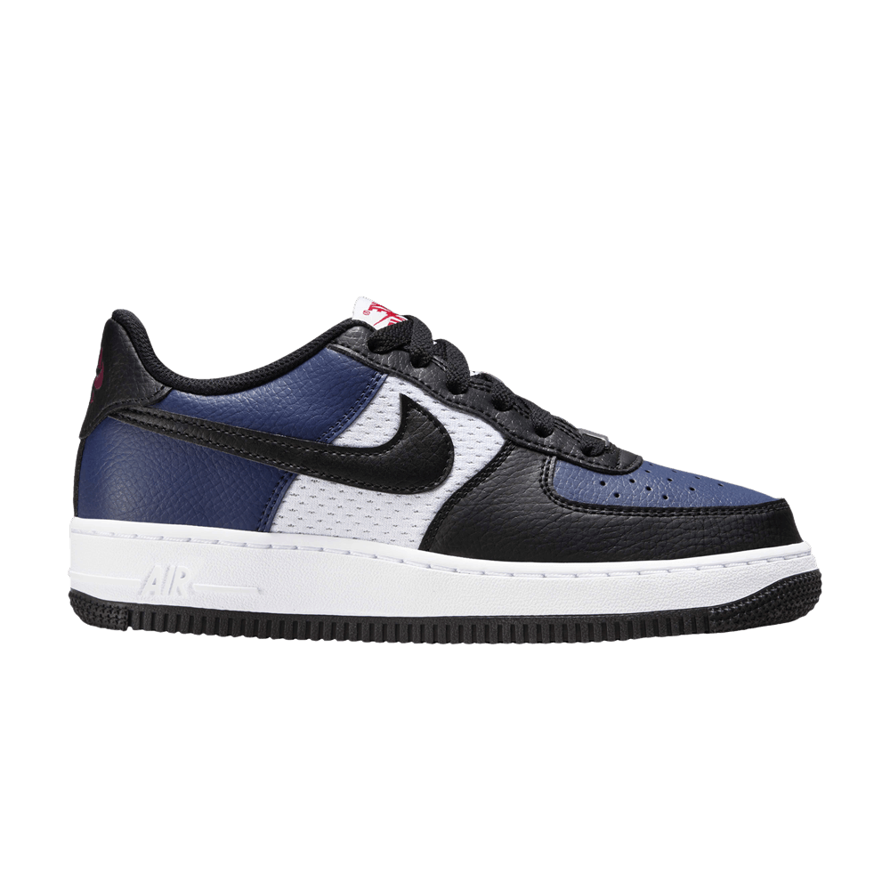Air Force 1 GS 'Midnight Navy Black Mesh'
