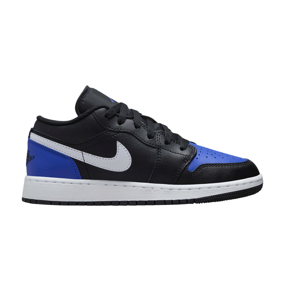 Air Jordan 1 Low GS 'Black Royal Toe'
