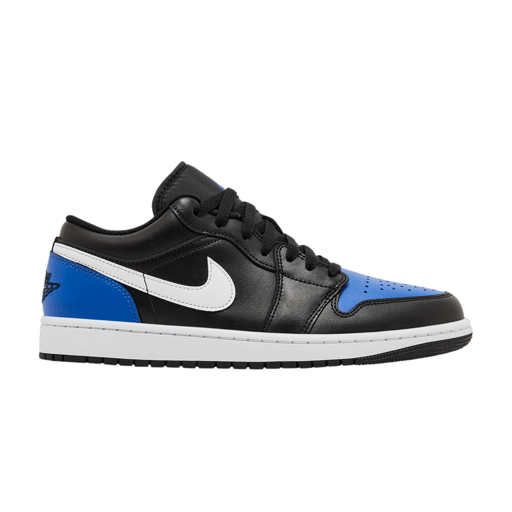 Men's Air Jordan 1 Low 'Black Royal Toe'