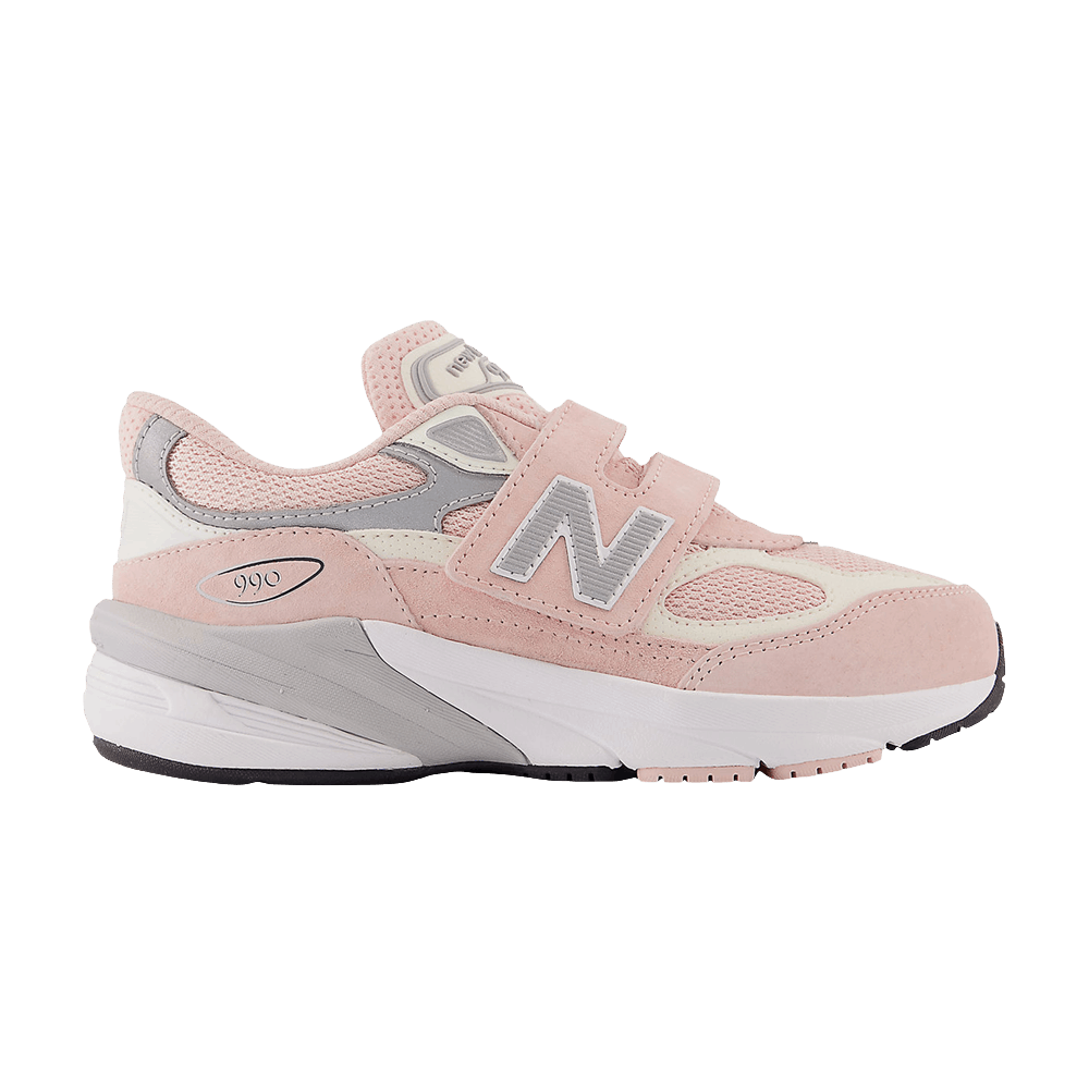 990v6 Hook & Loop Little Kid Wide 'Pink Haze'