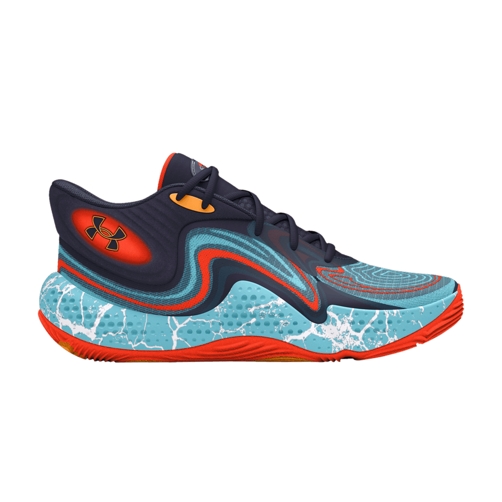 Men's Spawn 6 Mid E24 'Midnight Navy Sky Blue Lightning'