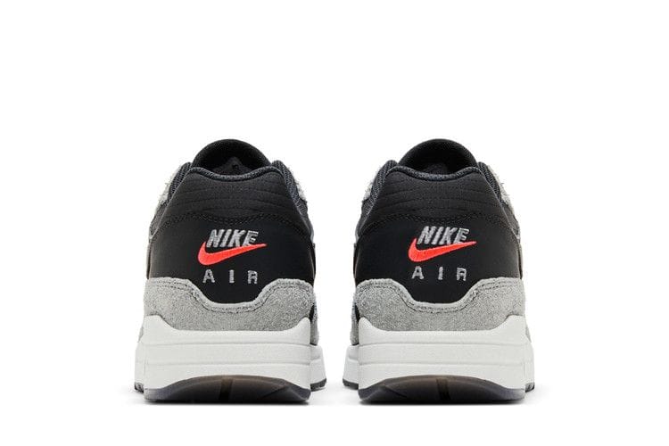 Men's Air Max 1 Premium 'Dark Smoke Grey Flash Crimson'