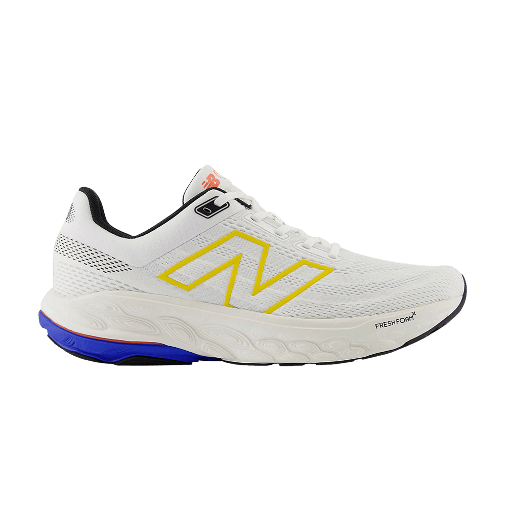 Men's Fresh Foam X 860v14 2E Wide 'White Blue Oasis Ginger Lemon'