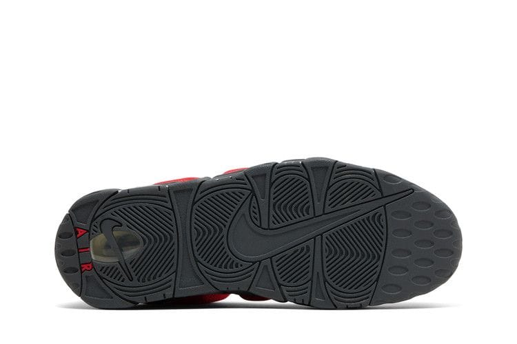 Men's Air More Uptempo Low 'Dark Grey Light Crimson'