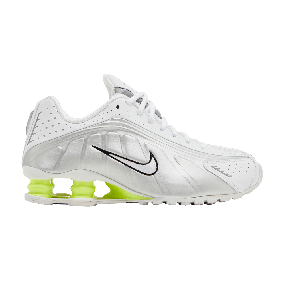 Women's Shox R4 'White Metallic Silver'