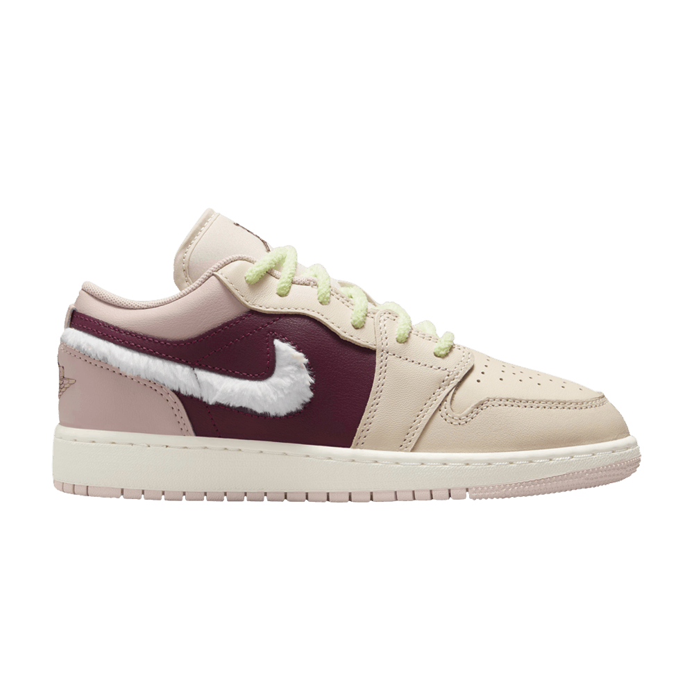 Air Jordan 1 Low SE GS 'Fur Swoosh'
