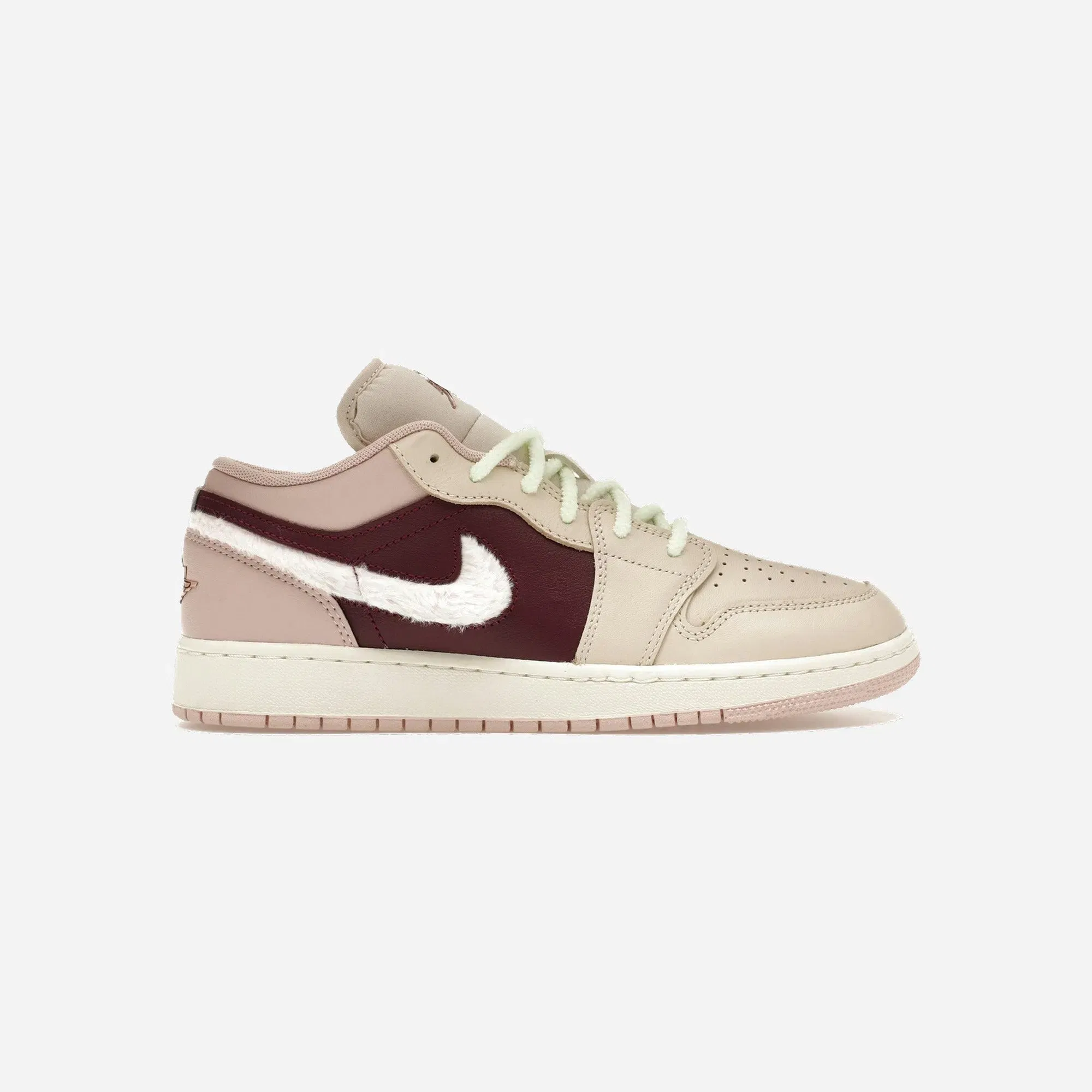 Air Jordan 1 Low SE GS 'Fur Swoosh'
