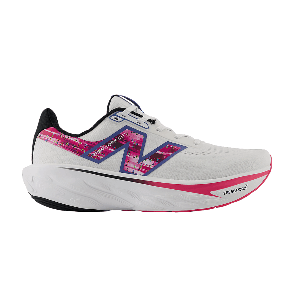 Men's Fresh Foam X 1080v14 'TCS NYC Marathon - White Hi-Pink'