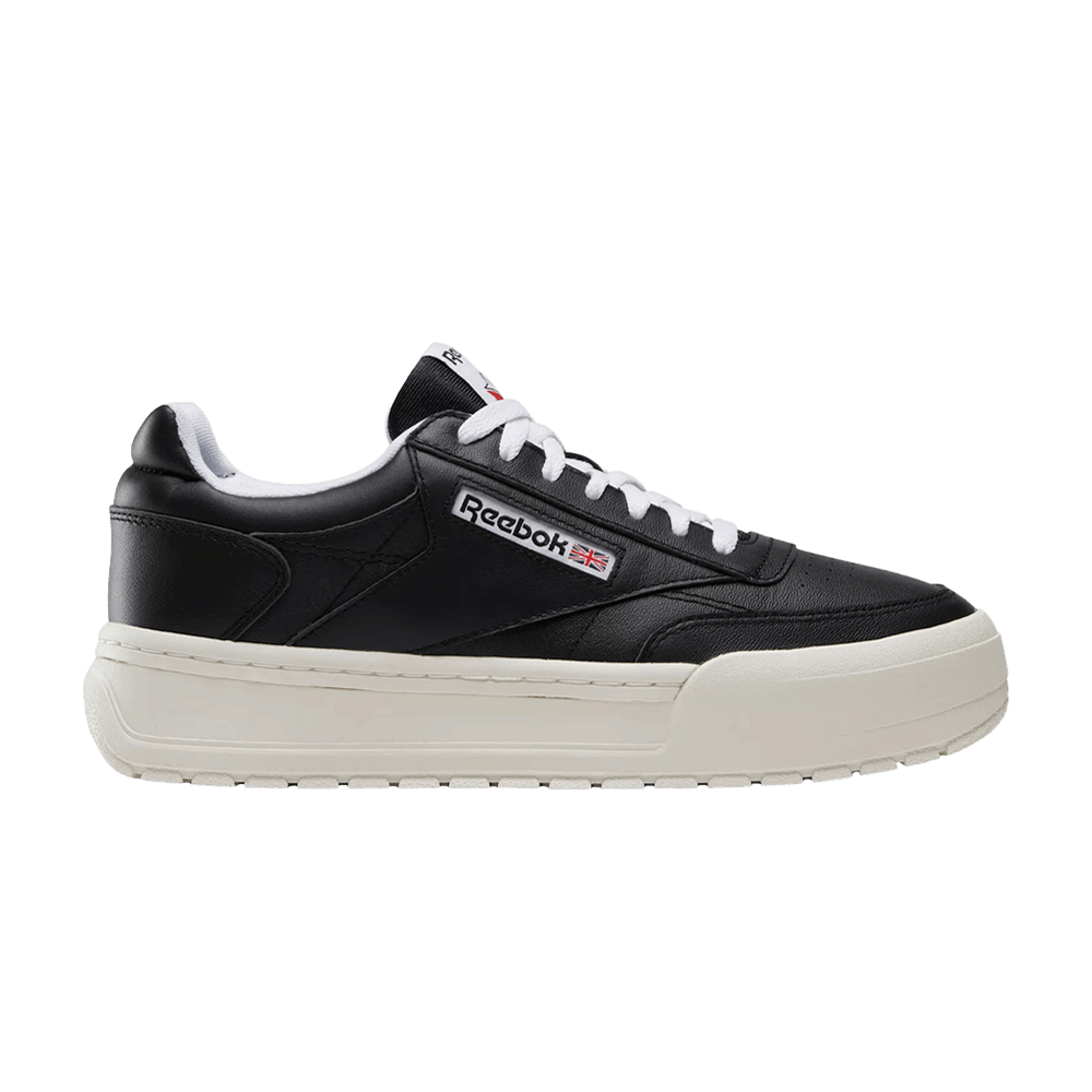 Men's Club C Megacourt 'Black Chalk White'