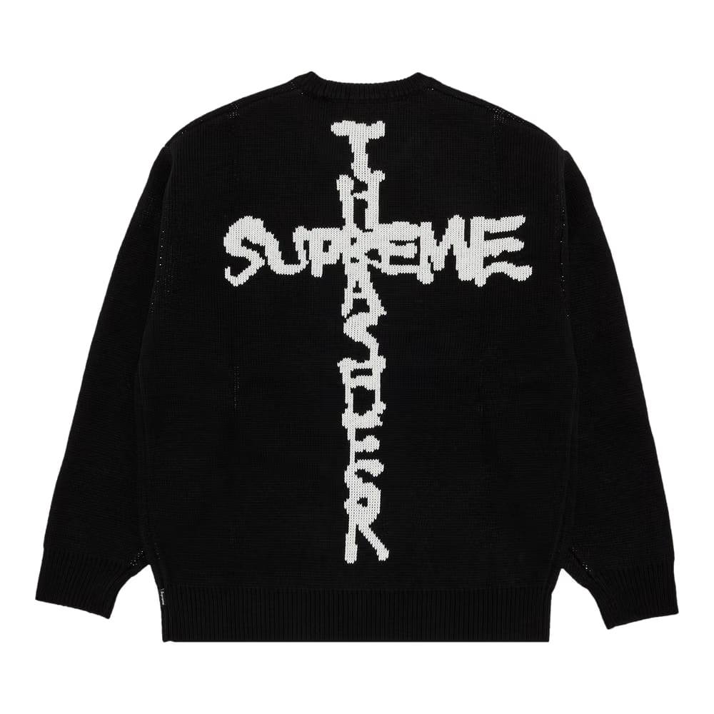 Supreme x Thrasher Sweater Black