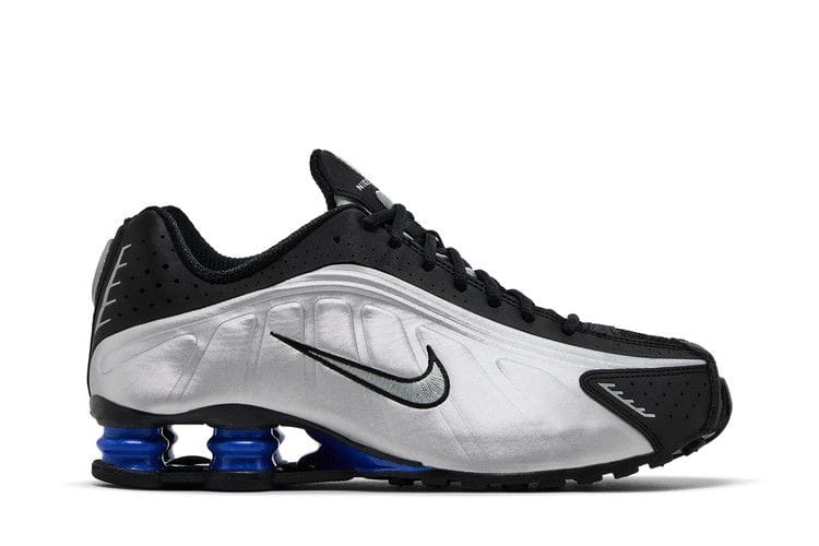 Women's Shox R4 'Metallic Silver Racer Blue'