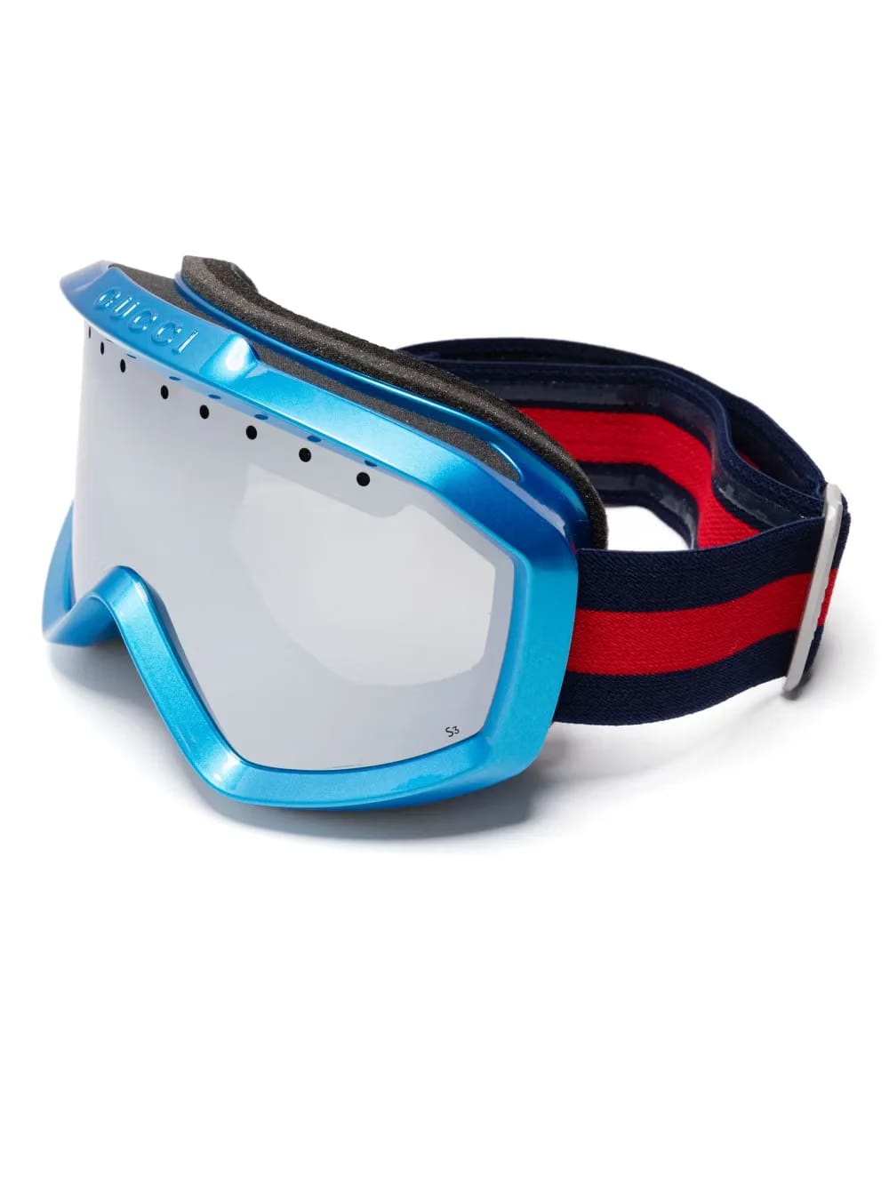 zebra-print ski goggles