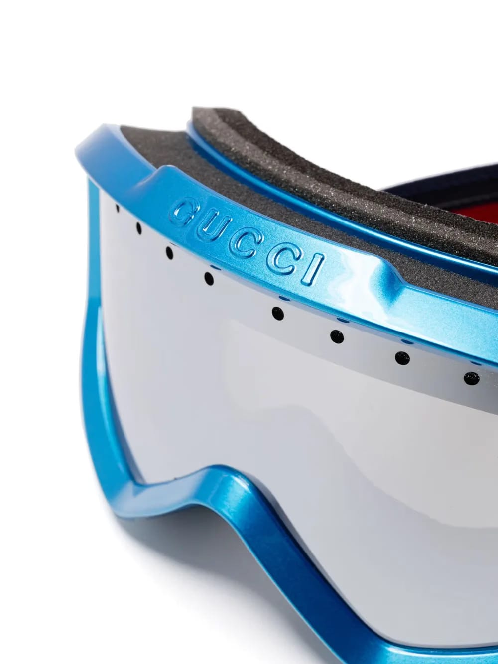 zebra-print ski goggles